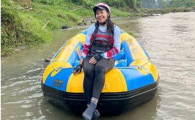Onik, Atlet Arung Jeram PON Sumut Semakin Tertantang Menuju PON Aceh-Sumut