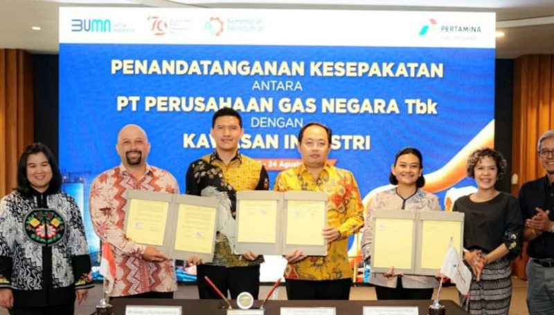 PGN dan Kemenperin Bersinergi: Optimalisasi Gas Bumi di Kawasan Industri Nasional