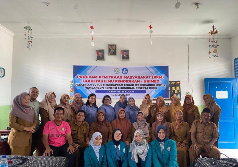 Pelatihan Guru: Menerapkan Teknik Ice Breaking untuk Membangun Koneksi Emosional Peserta Didik di SDN 105289 Kolam