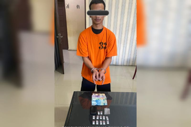 Polisi Gerebek Rumah Kos di Kelurahan Lau Mulgap I Berastagi, Mahasiswa Medan Ditangkap dengan Barang Bukti Sabu