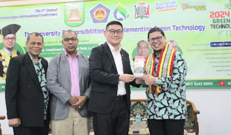 Undhar Bahas Perubahan Iklim dengan Green Technology di Konferensi Internasional ke-2