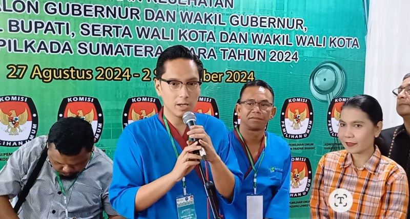 Rico-Zaki Ikuti Tes Kesehatan di RSUP H. Adam Malik, Rico: Kami Dalam Kondisi Fit dan Baik