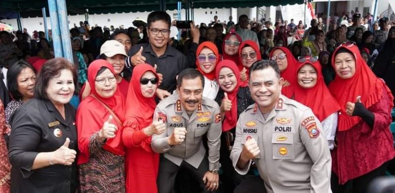 Wakapolri Laksanakan Bakti Sosial dan Kesehatan di Kabupaten Dairi, Disambut Langsung oleh Bupati Karo