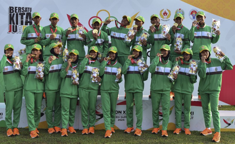 Gelaran cabang olahraga (Cabor) Drumband PON XXI Aceh-Sumut 2024 resmi berakhir pada Senin (16/9/2024).