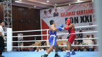 Final Kelas Berat Ringan Putra: Pertarungan Seru Petinju Jawa Barat vs Sumatera Utara