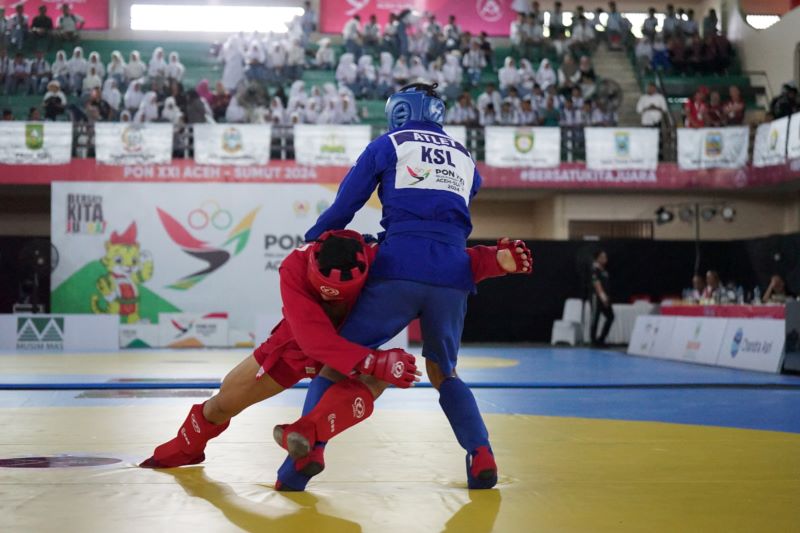 Jawa Barat Borong 3 Emas di Cabor Sambo PON XXI 2024, Sumatera Utara Bawa Pulang 2 Perunggu