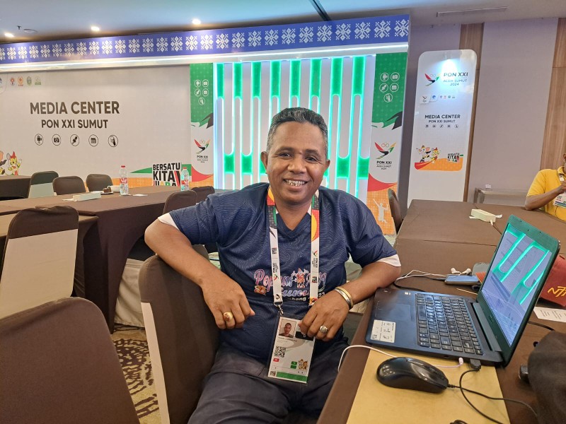 Jurnalis Peliput PON XXI Puji Kenyamanan Media Center di Sumut