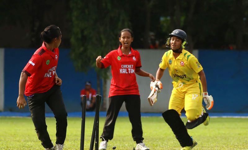 Jabar Siap Fight di Semifinal Cricket Kategori T8 PON Aceh-Sumut