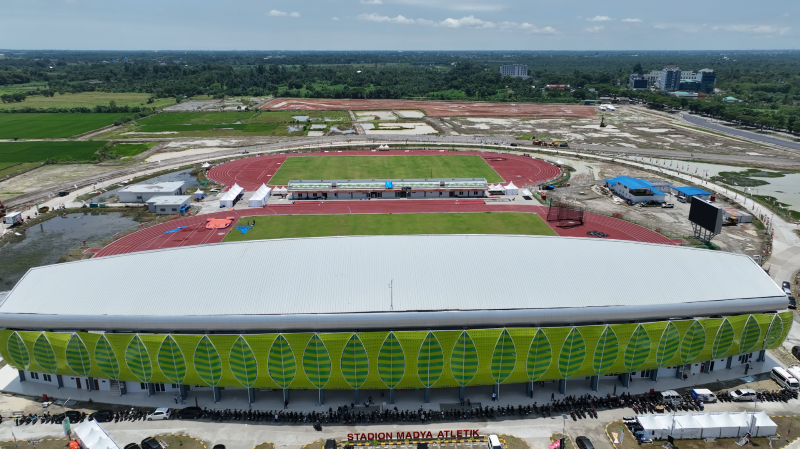 Kemegahan Stadion Madya Atletik Sumut Sport Centre: Fasilitas Lengkap Berstandar Internasional