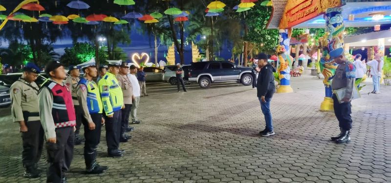 Polres Sergai Amankan Perayaan Malam Cap Go Meh di Pantai Cermin, Berlangsung Aman dan Meriah
