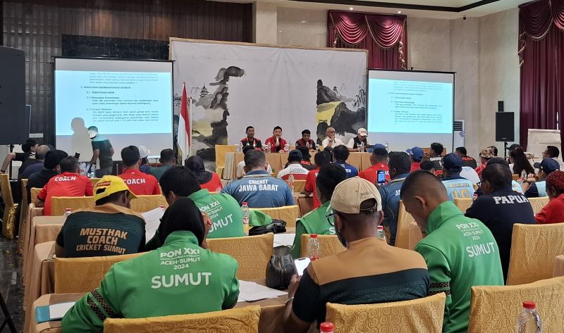 11 Provinsi Bersaing di Cabor Cricket PON 2024