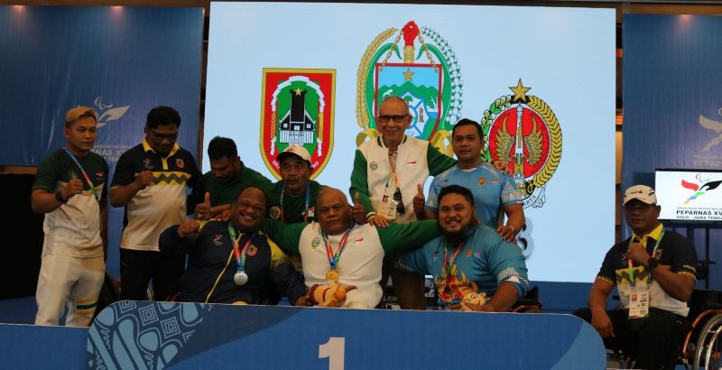 Raih 28 Emas, Sumut Peringkat Lima Besar Peparnas 2024