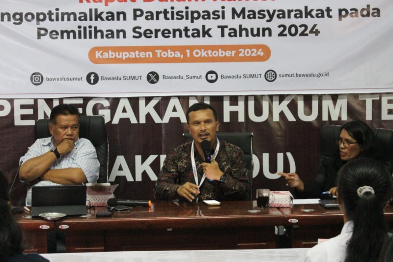 Bawaslu Sumut Ajak Publik Aktif Laporkan Politik Uang Jelang Pilkada Serentak 2024