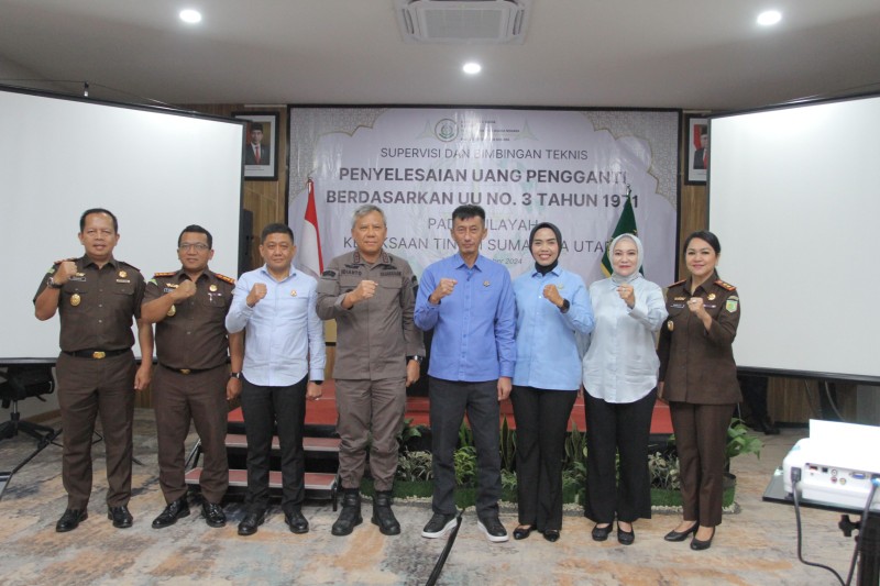Ses Jamdatun Desak Satker di Kejati Sumut Segera Lunasi Tunggakan Uang Pengganti Korupsi Rp3 Miliar Lebih