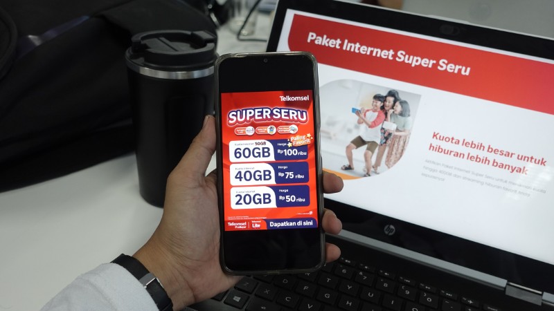 Telkomsel Luncurkan Paket Internet Super Seru dengan Kuota Besar, Dukung Kebutuhan Digital Pelanggan