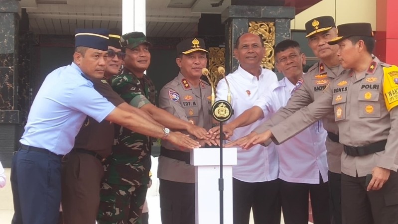 BNNP Sumut - BNNK Binjai Bersinergi dengan Polisi RW untuk Wujudkan Kampung Bersinar Tanpa Narkoba