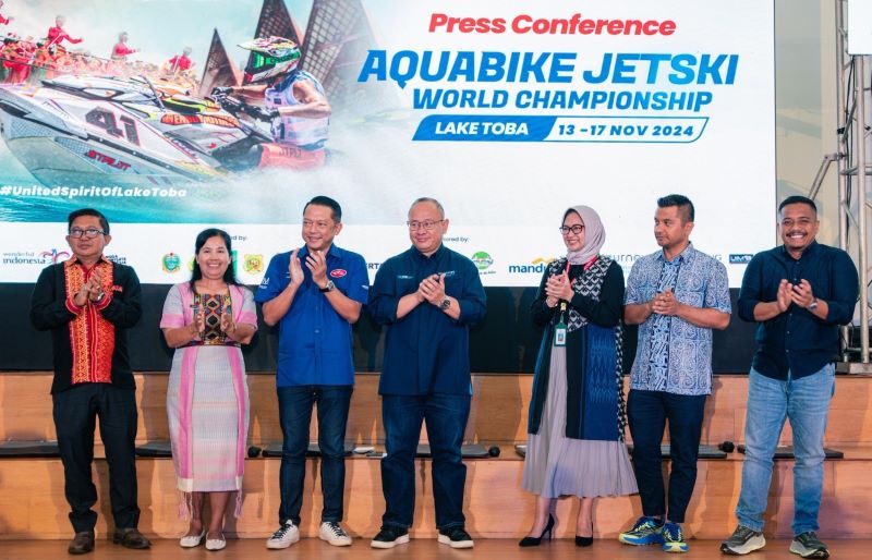 Sebanyak 73 Pembalap dari 30 Negara akan Berlaga di Aquabike Jetski World Championship 2024 Danau Toba