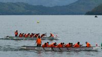 Lomba Solu Bolon Meriahkan Aquabike 2024 di Danau Toba, Pukau Rider dan Wisatawan