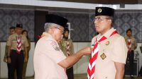 Pj Bupati Sugeng Dilantik Sebagai Ketua MPC Gerakan Pramuka Tapteng