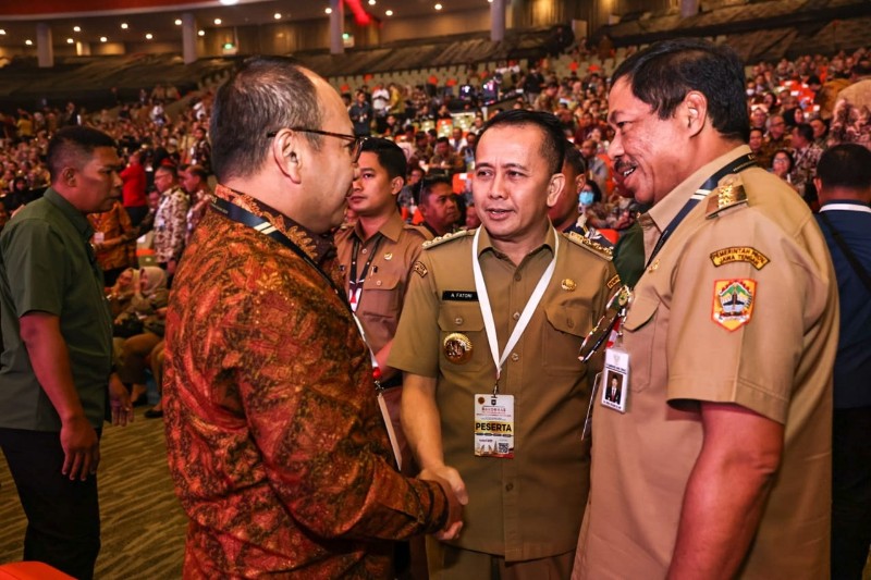 Pj Gubernur Sumut Agus Fatoni Hadiri Rakornas Pemerintahan Daerah, Bahas Langkah Menuju Indonesia Emas 2045