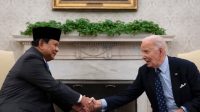 Prabowo Temui Biden di Gedung Putih, Bahas Gaza dan Laut China Selatan