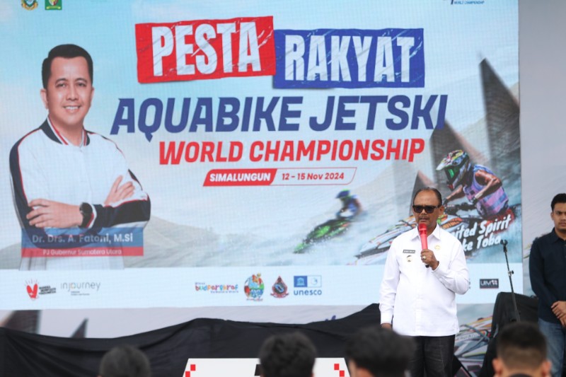 Simalungun Bersyukur Jadi Tuan Rumah Aquabike 2024, Targetkan Tarik Wisatawan Mancanegara