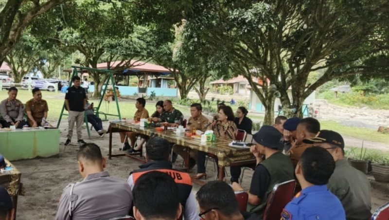 Sukseskan Event Aquabike 2024, Forkopimda Karo Gelar Rapat Koordinasi di Pantai Sinalsal