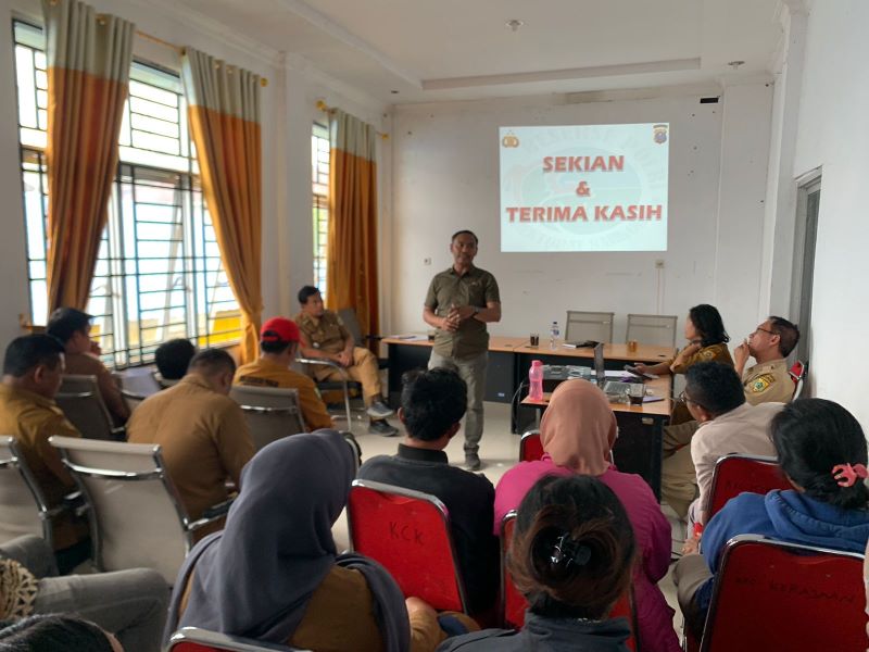 Camat Kerajaan Gelar Sosialisasi Bahaya Narkoba, Tingkatkan Kesadaran Masyarakat
