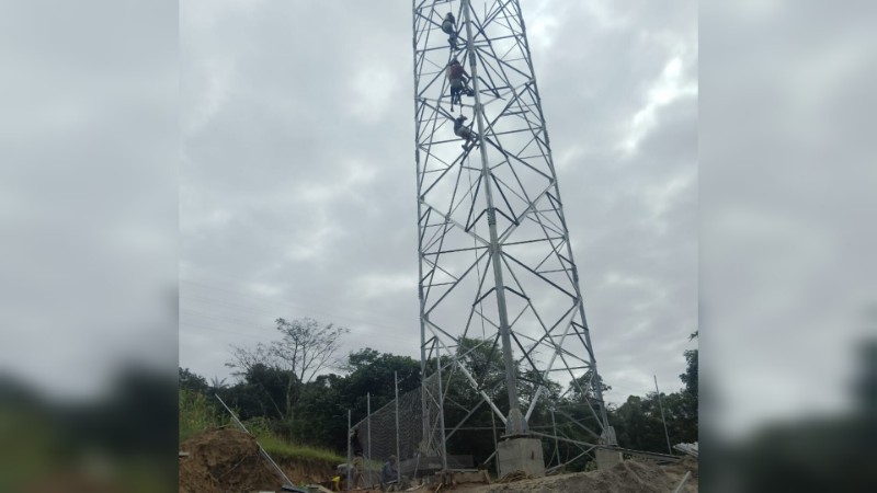 Diduga Tanpa Izin, Pembangunan Menara Telekomunikasi di Pakpak Bharat Tetap Berjalan