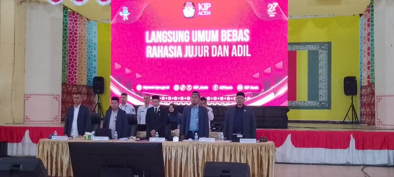 KIP Aceh Selatan Gelar Rapat Pleno Rekapitulasi Suara Gubernur dan Bupati, Dihadiri Berbagai Pihak Penting
