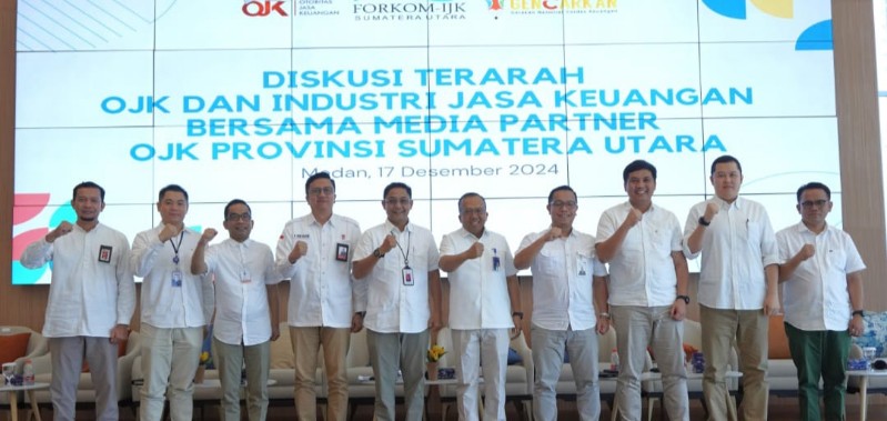 Perkuat Sinergi, OJK dan Forkom IJK Bersama Media Bahas Strategi Keuangan 2025