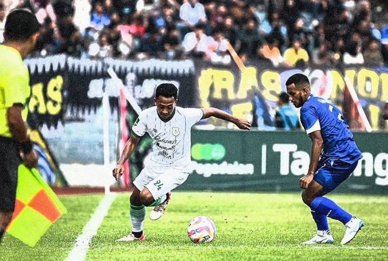 PSMS Medan Kalah 0-1 dari PSPS Pekanbaru