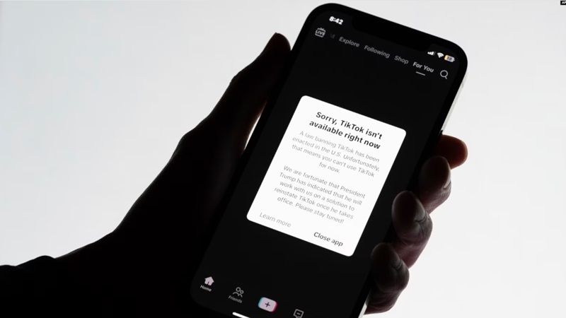 TikTok Tutup Akses di Amerika
