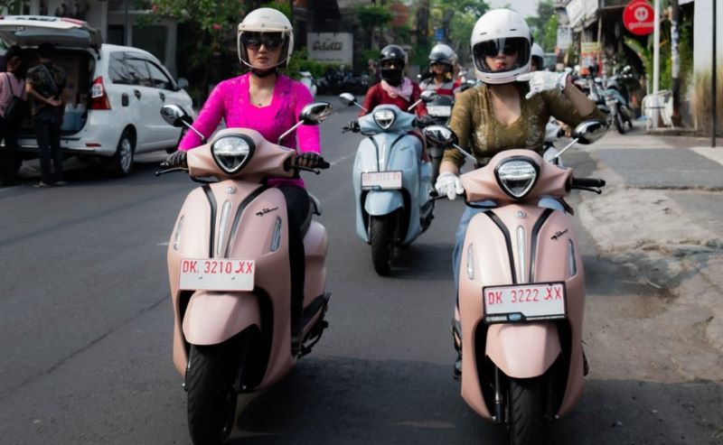 Yamaha Pamerkan Fazzio dan Filano di Plaza Medan Fair