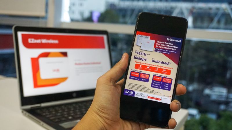 Telkomsel Hadirkan EZnet Wireless: Internet Rumah Terjangkau, Stabil, dan Tanpa Ribet Untuk Pelanggan di Sumatera!