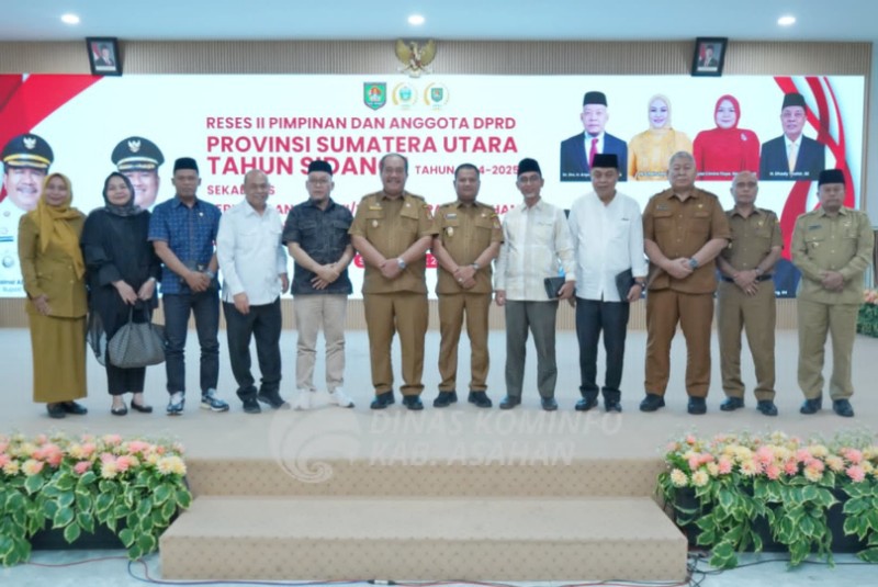 Bupati Asahan Keluhkan Jalan Rusak ke Pimpinan Beserta Anggota DPRD Provsu saat Reses di Kabupaten Asahan