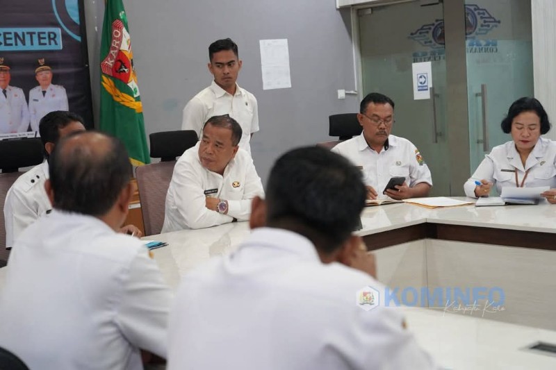 Bupati Karo Rapat Koordinasi Bahas Pengangkatan CASN 2024