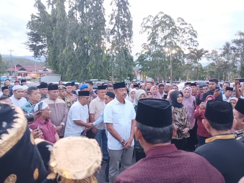 Acara buka puasa oleh Bupati dan Wakil bupati madi di rumah dinas bupati Mandailing Natal