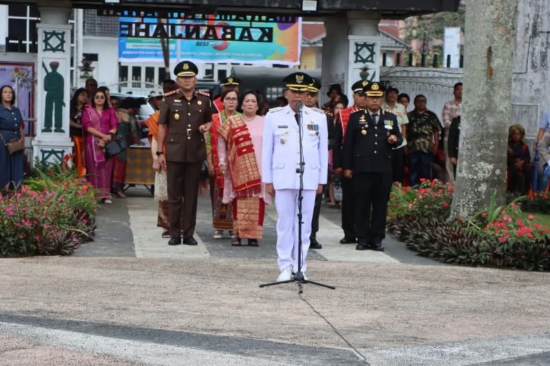 Hari Jadi Kabupaten Karo 79 Bupati Karo Bersama Forkopimda Ziarah Ke Makam Pahlawan