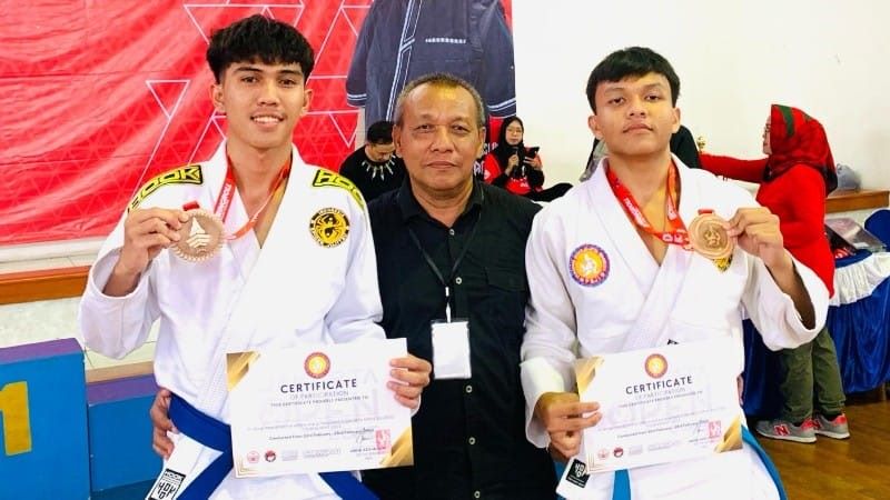 Dua Jujitsan Medan Raih Prestasi Dilevel Nasional