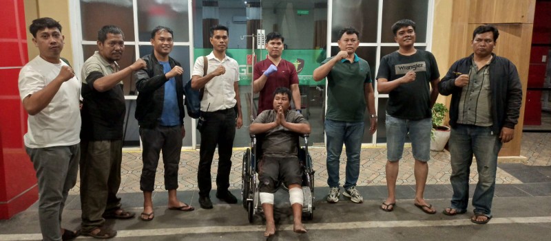 Melawan Saat Dibawa ke Kantor Polisi, Kaki Muhammad Irfan Siregar Alias Acil Terpaksa Ditembak