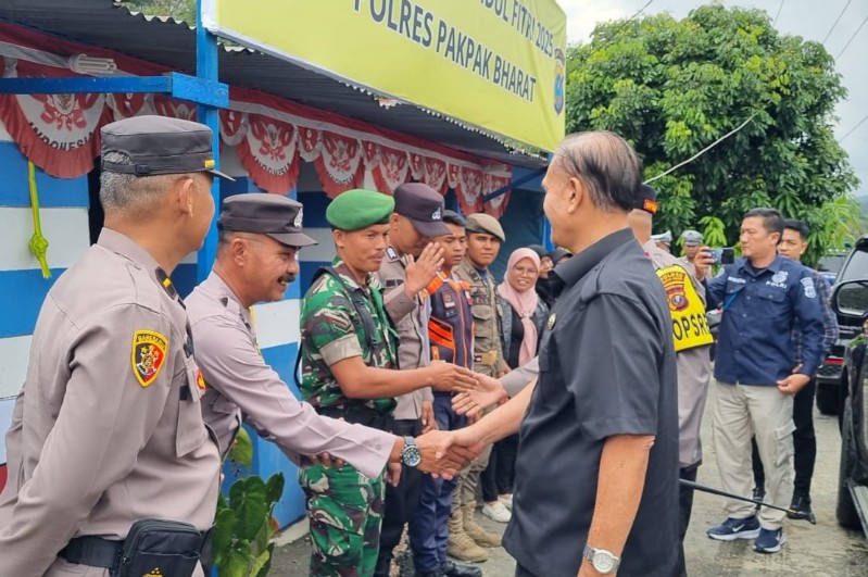 Operasi Ketupat Toba 2025, keamanan pemudik,Pakpak Bharat.