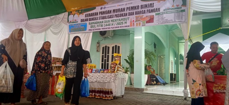 Pemko Binjai Luncurkan Pangan Murah, Idul Fitri Bahagia!
