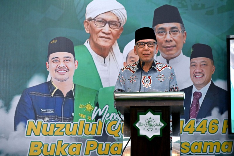 Pj Sekdaprov Sumut Ajak NU Bersinergi Dukung Pembangunan Daerah