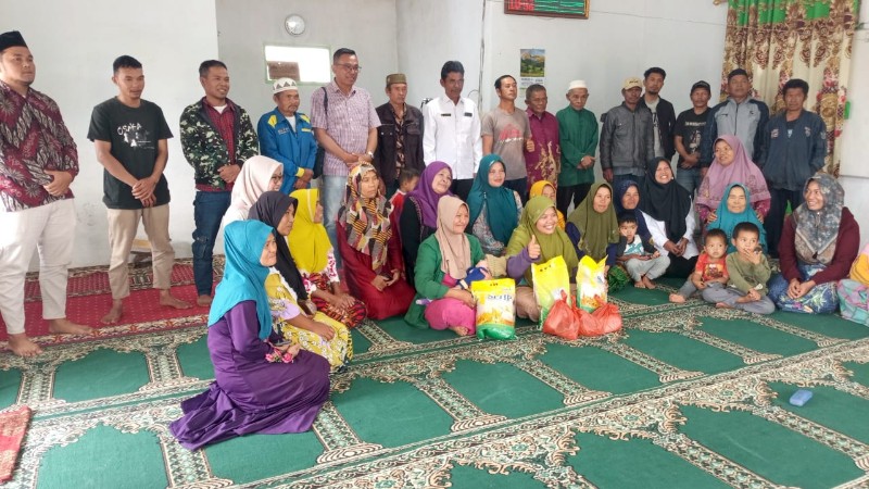 Tiga Tahun Berjalan, PT GRUTI Konsisten Berbagi di Bulan Ramadan di Parbuluan VI