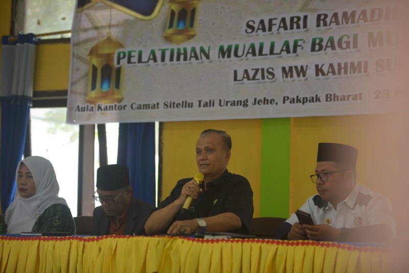 Wabup Pakpak Bharat Buka Safari Ramadhan KAHMI, Sampaikan Ajakan Investasi di Sektor Unggulan