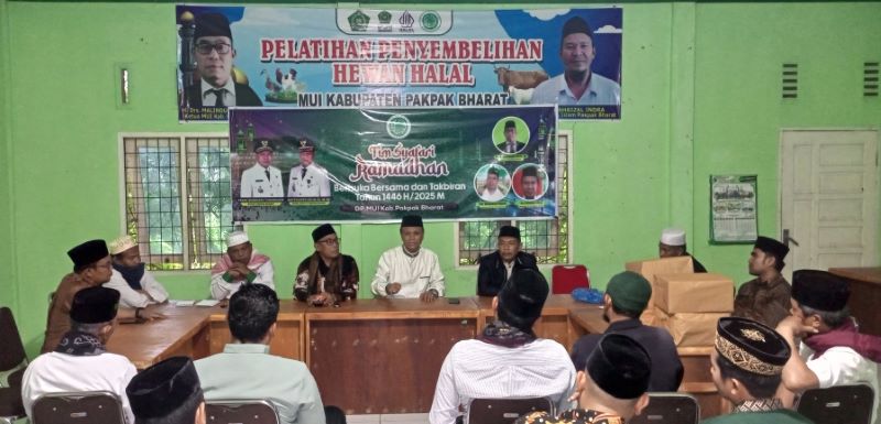 Wakil Bupati Pakpak Bharat Lepas Tim Safari Ramadhan MUI untuk Syiarkan Islam di Pelosok Daerah