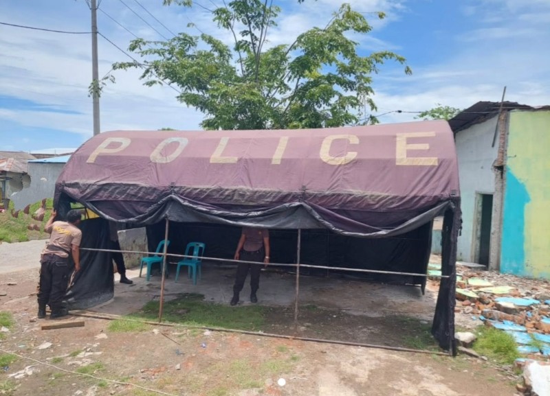 Aktif Ditengah-tengah Masyarakat, Polres Pelabuhan Belawan Dirikan Posko Berkawan