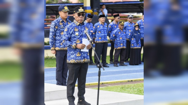 Apel Hari Kesadaran Nasional, Bupati Tapanuli Tengah: Dalam Bekerja ASN Wajib Pedomani UU ASN