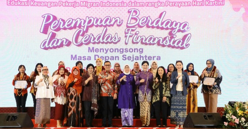 Tingkatkan Literasi Keuangan, OJK Edukasi 1.000 Perempuan Pekerja Migran Indonesia